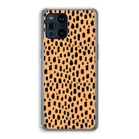 CaseCompany Panter: Oppo Find X3 Pro Transparant Hoesje