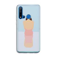 CaseCompany Mirror: Huawei P20 Lite (2019) Transparant Hoesje