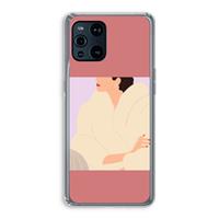 CaseCompany Cosy: Oppo Find X3 Pro Transparant Hoesje