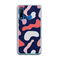 CaseCompany Memphis Shapes Pink: Huawei P20 Lite (2019) Transparant Hoesje