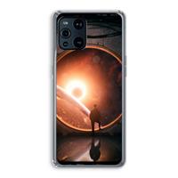 CaseCompany Ephemeral: Oppo Find X3 Transparant Hoesje