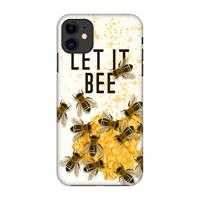 CaseCompany Let it bee: Volledig geprint iPhone 11 Hoesje