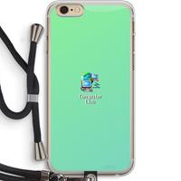 CaseCompany Win98: iPhone 6 PLUS / 6S PLUS Transparant Hoesje met koord