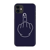 CaseCompany F**k U: Volledig geprint iPhone 11 Hoesje