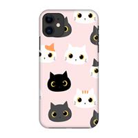 CaseCompany Katten: Volledig geprint iPhone 11 Hoesje