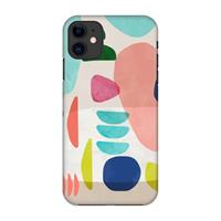 CaseCompany Bold Rounded Shapes: Volledig geprint iPhone 11 Hoesje