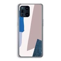CaseCompany Lapis: Oppo Find X3 Transparant Hoesje