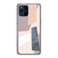 CaseCompany Luca: Oppo Find X3 Transparant Hoesje
