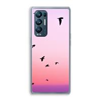 CaseCompany Fly away: Oppo Find X3 Neo Transparant Hoesje