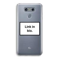 CaseCompany Link in bio: LG G6 Transparant Hoesje