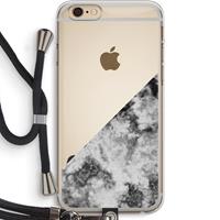 CaseCompany Onweer: iPhone 6 PLUS / 6S PLUS Transparant Hoesje met koord