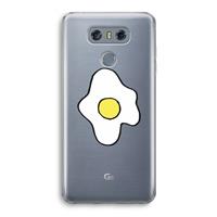 CaseCompany Spiegelei: LG G6 Transparant Hoesje