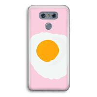 CaseCompany Sunny side up: LG G6 Transparant Hoesje