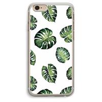 CaseCompany Tropische bladeren: iPhone 6 Plus / 6S Plus Transparant Hoesje