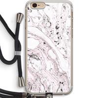 CaseCompany Mengelmoes: iPhone 6 PLUS / 6S PLUS Transparant Hoesje met koord