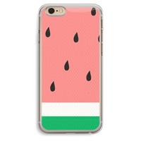 CaseCompany Watermeloen: iPhone 6 Plus / 6S Plus Transparant Hoesje