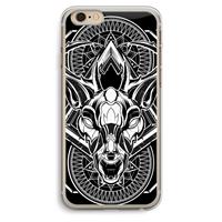 CaseCompany Oh Deer: iPhone 6 Plus / 6S Plus Transparant Hoesje