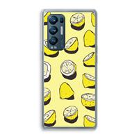 CaseCompany When Life Gives You Lemons...: Oppo Find X3 Neo Transparant Hoesje