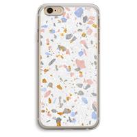 CaseCompany Terrazzo N°8: iPhone 6 Plus / 6S Plus Transparant Hoesje