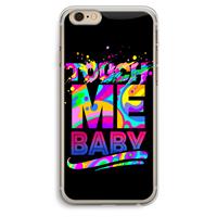 CaseCompany Touch Me: iPhone 6 Plus / 6S Plus Transparant Hoesje