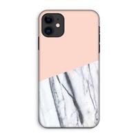 CaseCompany A touch of peach: iPhone 11 Tough Case