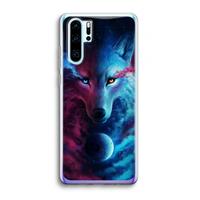 CaseCompany Where Light And Dark Meet: Huawei P30 Pro Transparant Hoesje