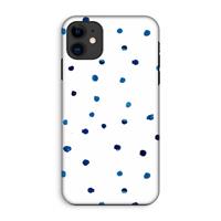 CaseCompany Blauwe stippen: iPhone 11 Tough Case