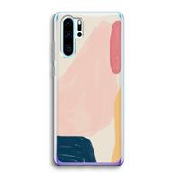CaseCompany Saturday Flow: Huawei P30 Pro Transparant Hoesje