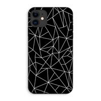 CaseCompany Geometrische lijnen wit: iPhone 11 Tough Case