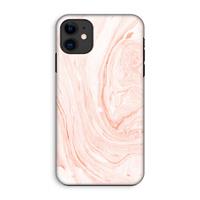 CaseCompany Peach bath: iPhone 11 Tough Case