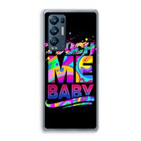 CaseCompany Touch Me: Oppo Find X3 Neo Transparant Hoesje