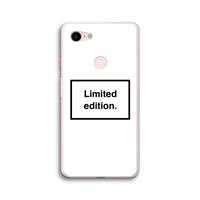 CaseCompany Limited edition: Google Pixel 3 XL Transparant Hoesje