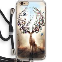 CaseCompany Seasons Change: iPhone 6 PLUS / 6S PLUS Transparant Hoesje met koord