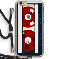 CaseCompany Here's your tape: iPhone 6 PLUS / 6S PLUS Transparant Hoesje met koord