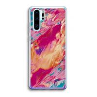 CaseCompany Pastel Echoes: Huawei P30 Pro Transparant Hoesje