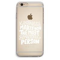 CaseCompany The prettiest: iPhone 6 Plus / 6S Plus Transparant Hoesje