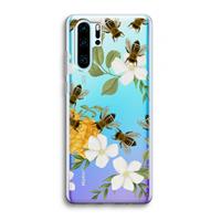 CaseCompany No flowers without bees: Huawei P30 Pro Transparant Hoesje