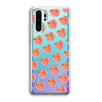 CaseCompany Just peachy: Huawei P30 Pro Transparant Hoesje