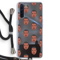 CaseCompany Kanye Call Me℃: Oppo A91 Transparant Hoesje met koord