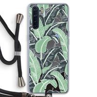 CaseCompany This Sh*t Is Bananas: Oppo A91 Transparant Hoesje met koord