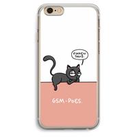 CaseCompany GSM poes: iPhone 6 Plus / 6S Plus Transparant Hoesje