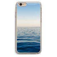 CaseCompany Water horizon: iPhone 6 Plus / 6S Plus Transparant Hoesje