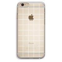 CaseCompany Rooster 2: iPhone 6 Plus / 6S Plus Transparant Hoesje
