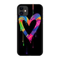 CaseCompany Melts My Heart: Volledig geprint iPhone 11 Hoesje