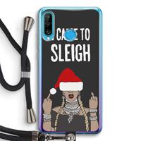 CaseCompany Came To Sleigh: Huawei P30 Lite Transparant Hoesje met koord