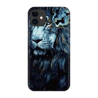 CaseCompany Darkness Lion: Volledig geprint iPhone 11 Hoesje