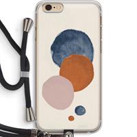 CaseCompany Geo #4: iPhone 6 PLUS / 6S PLUS Transparant Hoesje met koord
