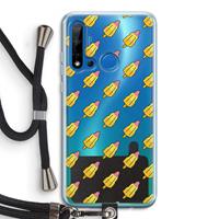 CaseCompany Waterijsjes: Huawei P20 Lite (2019) Transparant Hoesje met koord