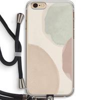 CaseCompany Geo #8: iPhone 6 PLUS / 6S PLUS Transparant Hoesje met koord