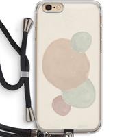 CaseCompany Geo #9: iPhone 6 PLUS / 6S PLUS Transparant Hoesje met koord